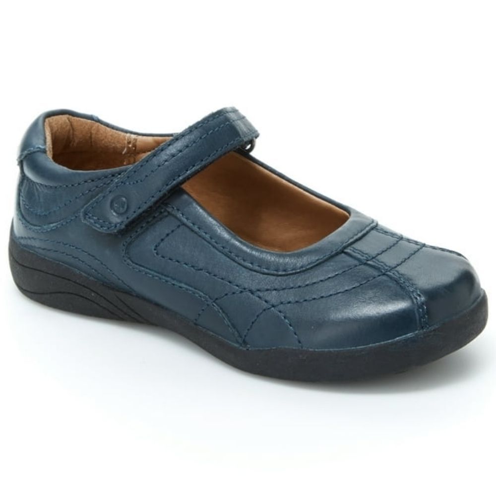 (S-4421) Stride Rite Claire Kid's Leather Classic Mary Jane Sz 4.5